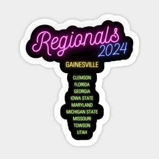 florida regionals 2024 Sticker